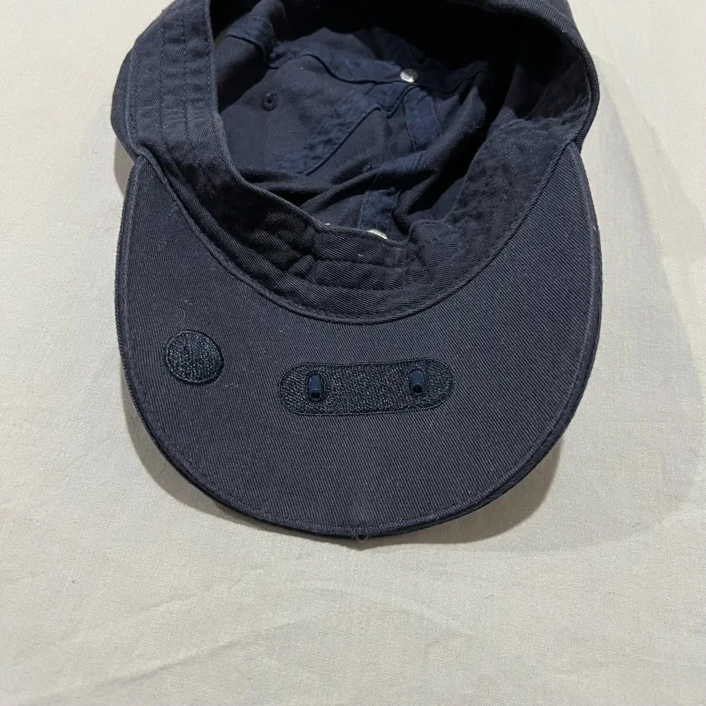 LL Bean Mens Navy Blue LED Light Adjustable Baseball Hat Cap OSFA Outdoor Hike